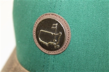 Masters Exclusive Green with Brown Circle Medallion Hat - Unworn with Original Tags