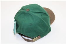Masters Exclusive Green with Brown Circle Medallion Hat - Unworn with Original Tags