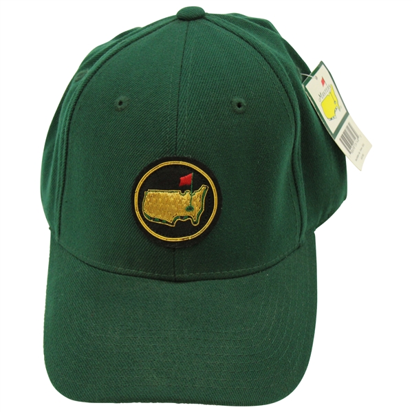 Masters Green with Wool Bullion Circle Logo Hat - Unworn with Original Tags