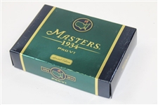 Masters Tournament Limited Edition Dozen '1934' Titleist Pro V1 Golf Balls - 2015