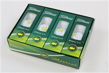 Masters Tournament Dozen Titleist Pro V1 Golf Balls - 2015