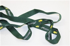 Two (2) Masters Tournament Badge Collage Holders/Lanyards