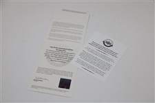 Tiger Woods Signed Masters Tournament Course Flown Flag UDA #SHO099559