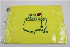 Five (5) 2012 Masters Embroidered Flags in Original Sleeves