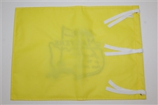 Gary Player Signed 2009 Masters Embroidered Flag with Years Won & 'Final' JSA ALOA