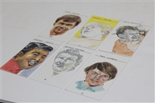 Faldo, Graham, Miller, Ozaki, Watson, & Archer Brindley & Associates Golf Cards - Series of 20