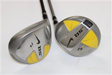 Pair of Woods: Nike SQ 3-Wood & 5-Wood Golf Clubs