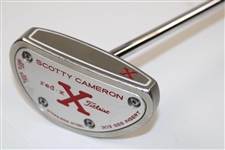 Scotty Cameron Titleist Red-X Stainless Steel 303 GSS Insert Mallet Putter