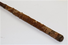 Circa 1850 Track Iron with Small Circular 2 x 2 Head 