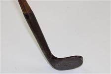 Circa 1860 John Gray Rut Iron with ''Jn. Gray Stamped on Head 