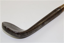 Circa 1860 John Gray Rut Iron with ''Jn. Gray Stamped on Head 