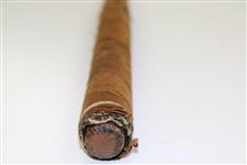 Circa 1850 Rut Iron with Deep Nicking on Hosel & Lancewood Shaft 