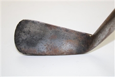 Circa 1850-60 Unknown Maker Feather Ball Era Lofting Iron 