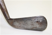 Circa 1850-60 Unknown Maker Feather Ball Era Lofting Iron 