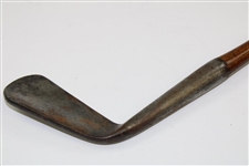Circa 1850-60 Unknown Maker Feather Ball Era Lofting Iron 