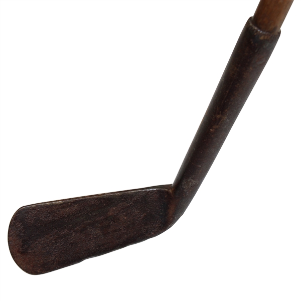 Circa 1870 Unknown Maker Cleek with Rare Alder Shaft 