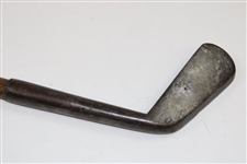 Circa 1870 Unknown Maker Cleek with Rare Alder Shaft 
