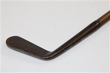 Circa 1870 Unknown Maker Cleek with Rare Alder Shaft 