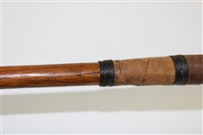 Circa 1850 Unknown Maker Rut Iron with Deep Concave Face & 'D' Shaft Stamp 