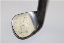 Circa 1830-1840's Rut Iron/ Trouble Club with Deep Concave Face 