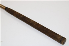 Circa 1830-1840's Rut Iron/ Trouble Club with Deep Concave Face 
