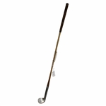 Circa 1830-1840's Rut Iron/ Trouble Club with Deep Concave Face 