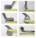 Circa 1830-1840's Rut Iron/ Trouble Club with Deep Concave Face 