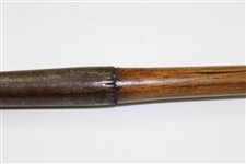 Circa 1860 Unknown Maker Bunker Iron with Deep Concave Face 