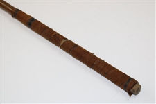 Circa 1860 Unknown Maker Bunker Iron with Deep Concave Face 