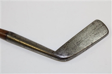Circa 1885 Robert Forgan Mi-Iron with Forgan & Son St. Andrews Shaft Stamp 