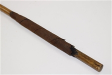 Circa 1850-1860 Unknown Maker Squarish Toe Dual Sided Putter with Shark Teeth Nicking 