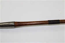 Circa 1870-1875 Smooth Face Lofting Iron with Shaft Stamp 