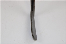 Circa 1860 Unknown Maker Iron with 'Bruce' Script on Face