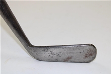 Circa 1860 Unknown Maker Iron with 'Bruce' Script on Face