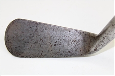 Circa 1870 Smooth Face Lofter Iron Stamped 'Andrews'