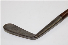 Circa 1870 Smooth Face Lofter Iron Stamped 'Andrews'
