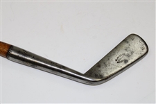 Circa 1875 Robert Wilson St. Andrews Cleek with HCS Head Initials 