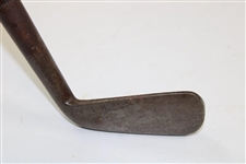 Circa 1900 A.G. Spalding & Bros H. Vardon Iron with Harry Vardon Shaft Stamp 