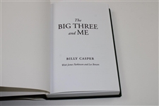 Billy Casper Signed 2012 'Big Three and Me' Book JSA ALOA