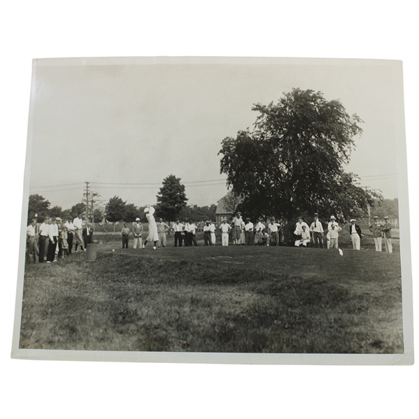 1930 Horton Smith ACME Wire Photo Teeing Off 8/19/30
