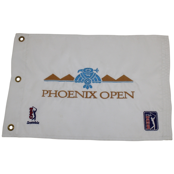 Phoenix Open at TPC Scottsdale White Embroidered Flag