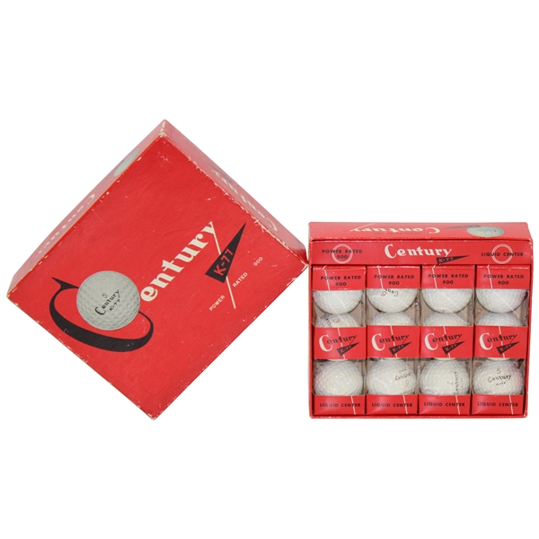 Classic Century K-77 Dozen Golf Balls in Original sleeves - Unopened
