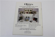 Group of Five (5) Golfiana Historical & Collectors Magazines 1988-89
