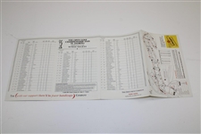 Jack Nicklaus Signed 1995 OPEN Championship at St. Andrews Sunday Order of Play JSA ALOA