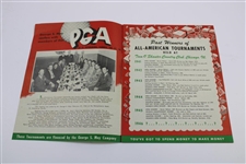 1946 The All-American Golf Tournaments Program - Professional/Amateur/Women's Open