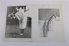 1960 Letter to Bobby Jones Concerning Vardon Overlapping Grip Photo From Ferris Mack