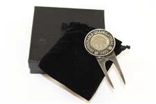 Bobby Jones Impregnable Quadrilateral '1930' Commemorative Divot Tool with Ballmark in Box