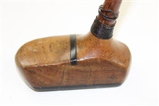 Burke End Grain Patent Schenectady w/Black Line on Crown