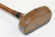 Burke End Grain Patent Schenectady w/Black Line on Crown