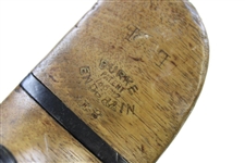 Burke End Grain Patent Schenectady w/Black Line on Crown